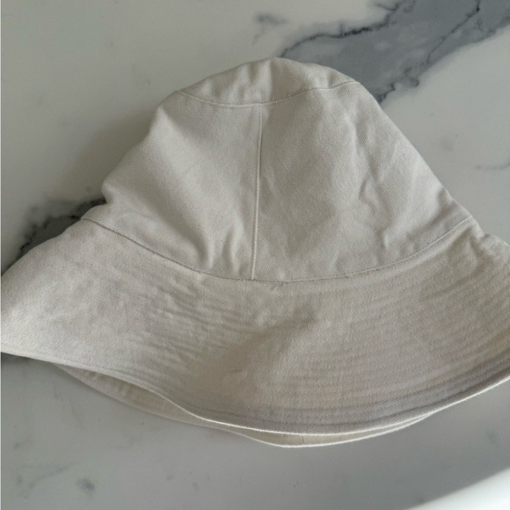 Doen Canvas Bucket Lark Hat- Salt